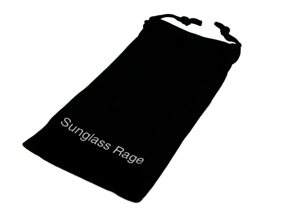 Sunglass black color microfiber storage pouch