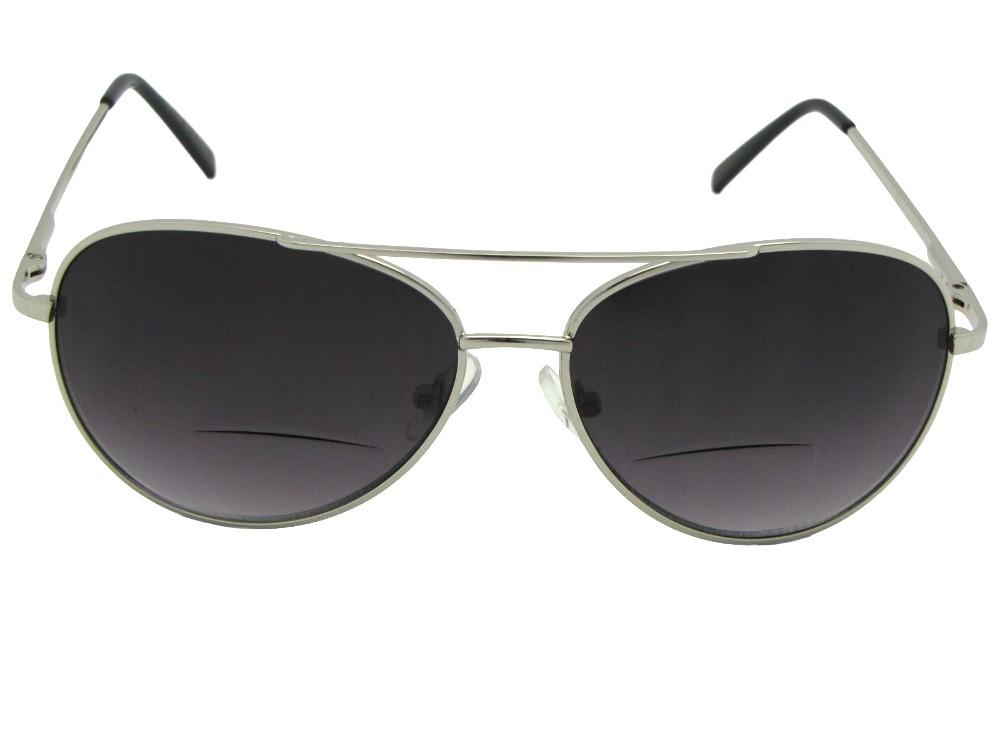 Aviator Bifocal Sunglasses Style B15 - Sunglass Rage