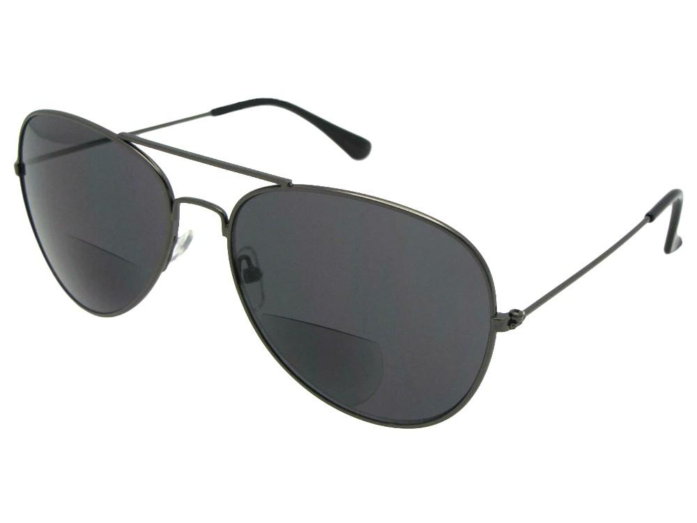 Aviator Bifocal Sunglasses Style B99 - Sunglass Rage