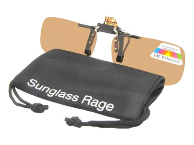 Flip - up Slim Rectangle Polarized - Sunglass Rage