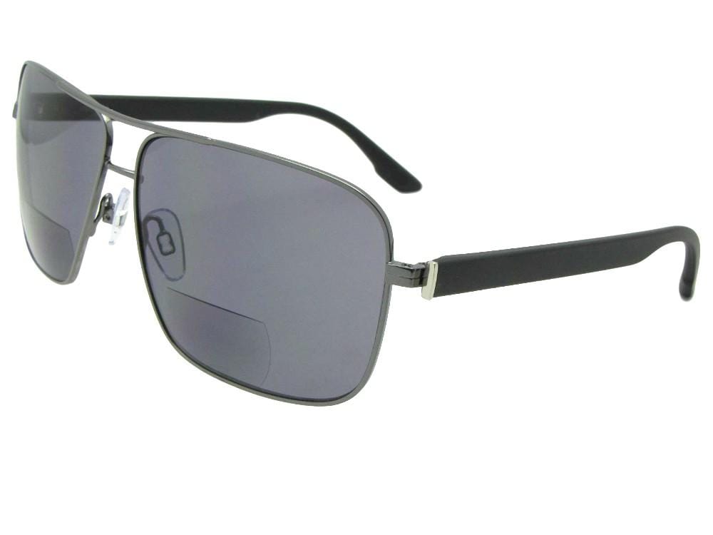 Large Frame Bifocal Sunglasses For Men Style B82 - Sunglass Rage