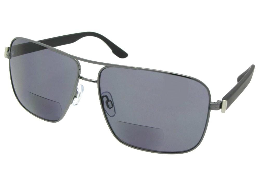 Large Frame Bifocal Sunglasses For Men Style B82 - Sunglass Rage