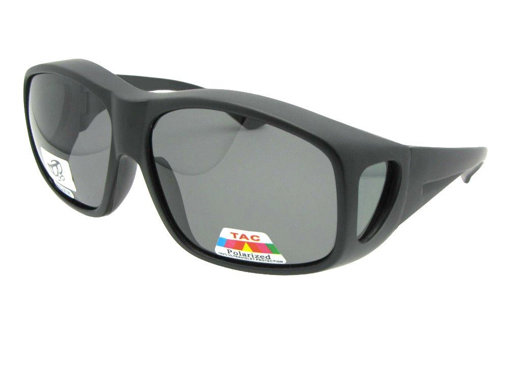 Largest Wrap Around Polarized Fit Over Sunglasses Style F19 - Sunglass Rage