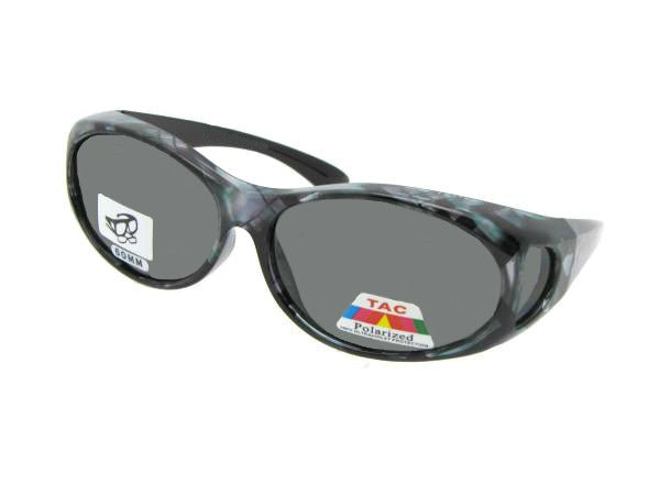 Marble Color Frame Fit Over Sunglasses Style F3 - Sunglass Rage