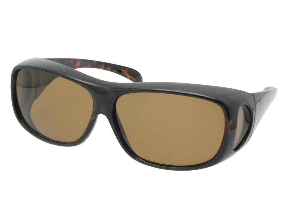 Medium Polarized Fit Over Sunglasses Style F1 - Sunglass Rage