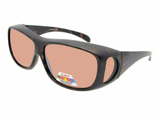 Medium Polarized Fit Over Sunglasses Style F1 - Sunglass Rage