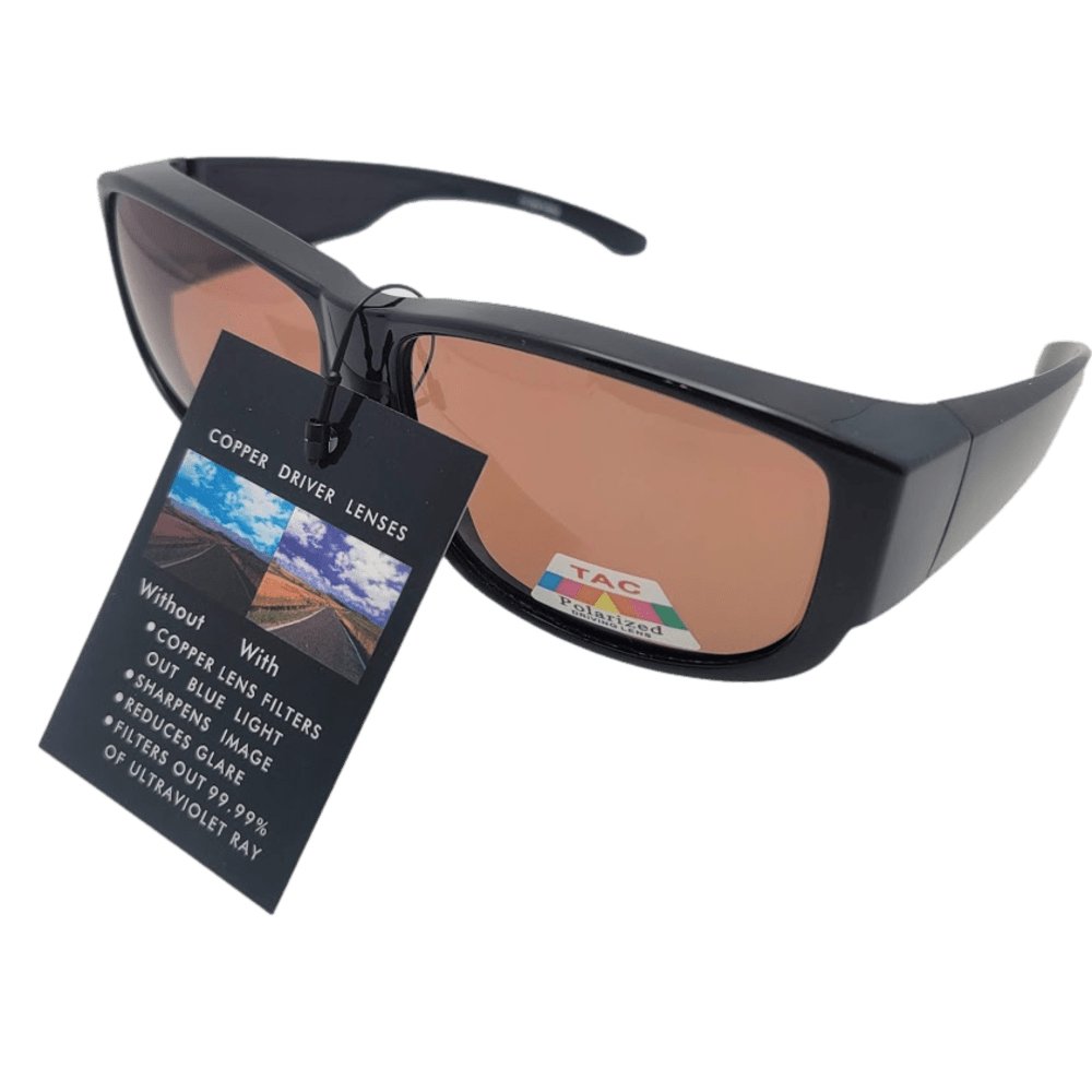 Medium Polarized Fit Over Sunglasses Style F27 - Sunglass Rage