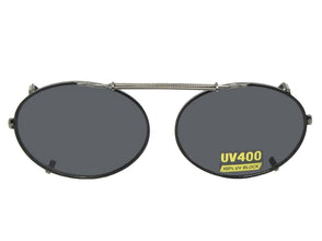 Oval Non Polarized Clip - on Sunglasses - Sunglass Rage