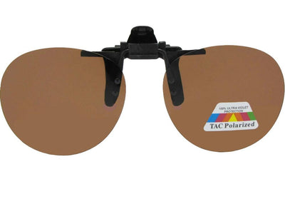 Polarized Round Shape Flip-Up - Sunglass Rage