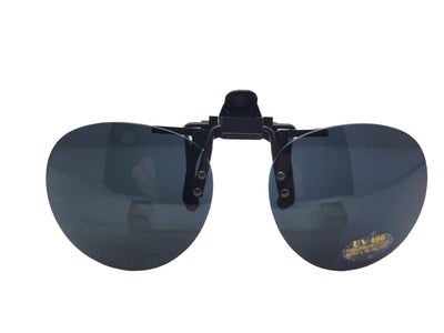 Round Non Polarized Flip-Up Sunglasses - Sunglass Rage