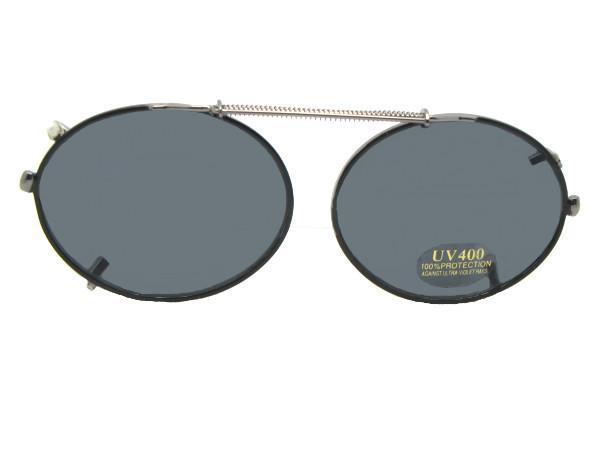 Round Oval Clip - on Non Polarized - Sunglass Rage