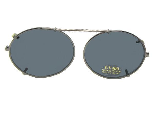 Round Oval Clip - on Non Polarized - Sunglass Rage