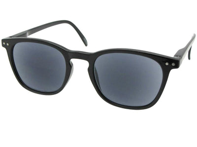 Round Square Shape Full Lens Reading Sunglasses Style R94 - Sunglass Rage