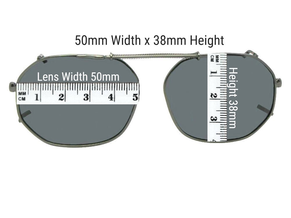 Round Square Yellow Lenses Clip - on Sunglasses - Sunglass Rage