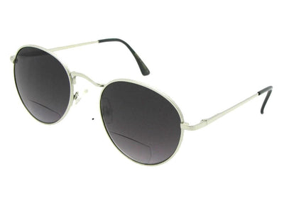 Semi Round Frame Bifocal Sunglasses Style B51 - Sunglass Rage