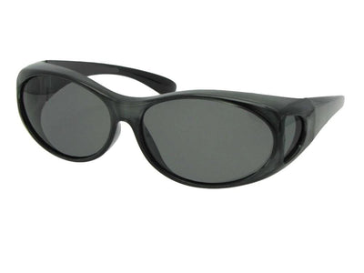 Small Wrap Around Fit Over Polarized Sunglasses Style F3 - Sunglass Rage