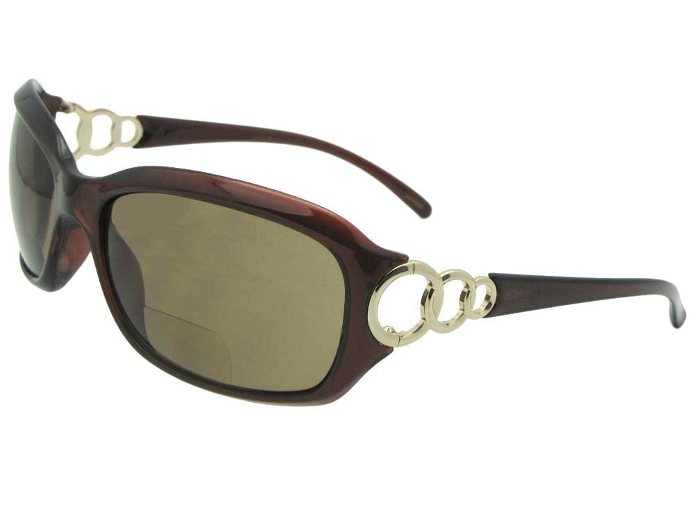 Women's Premium Fashion Bifocal Sunglasses Style B26 - Sunglass Rage