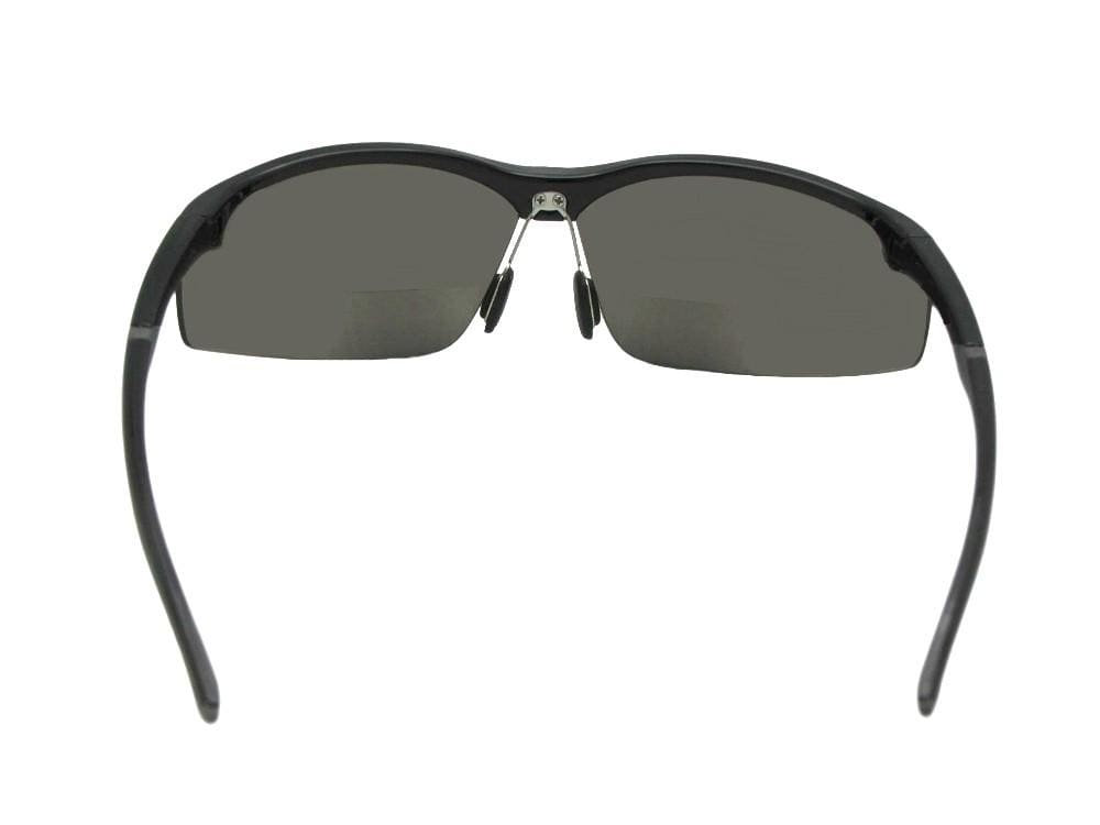 Wrap Around Frame Bifocal Sunglasses Style B55 - Sunglass Rage