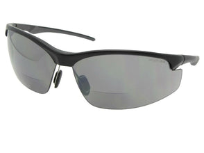 Wrap Around Frame Bifocal Sunglasses Style B55 - Sunglass Rage