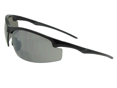 Wrap Around Frame Bifocal Sunglasses Style B55 - Sunglass Rage