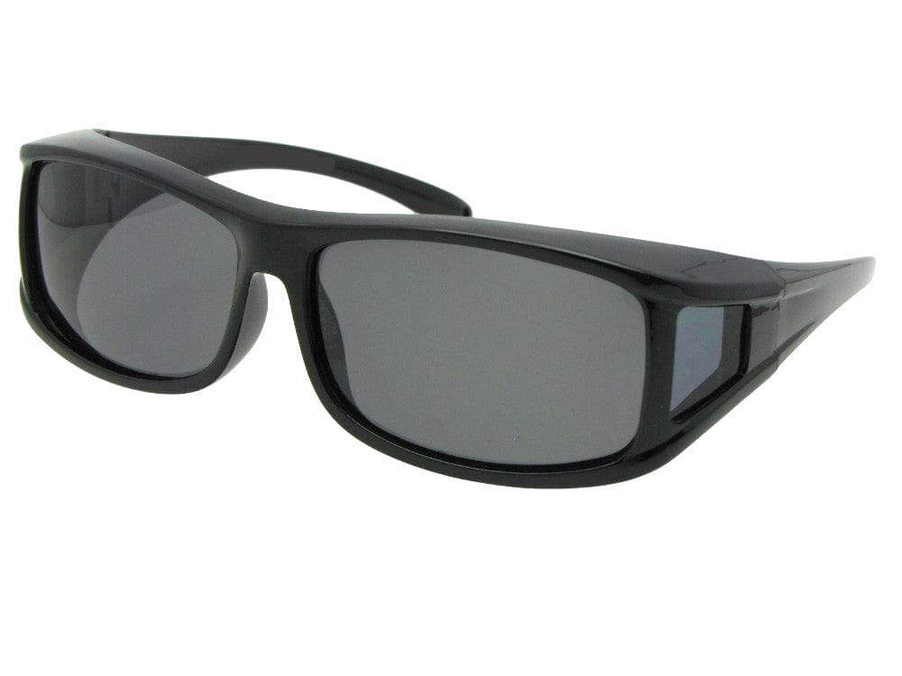 Wrap Around Polarized Fit Over Sunglasses Style F11 - Sunglass Rage