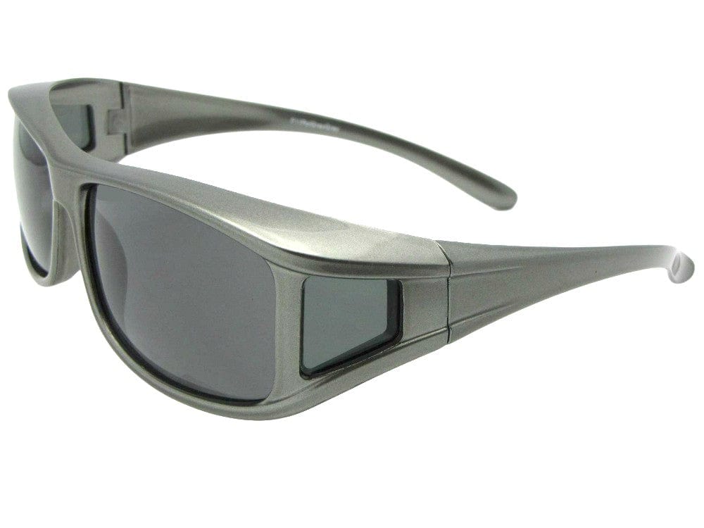 Wrap Around Polarized Fit Over Sunglasses Style F11 - Sunglass Rage