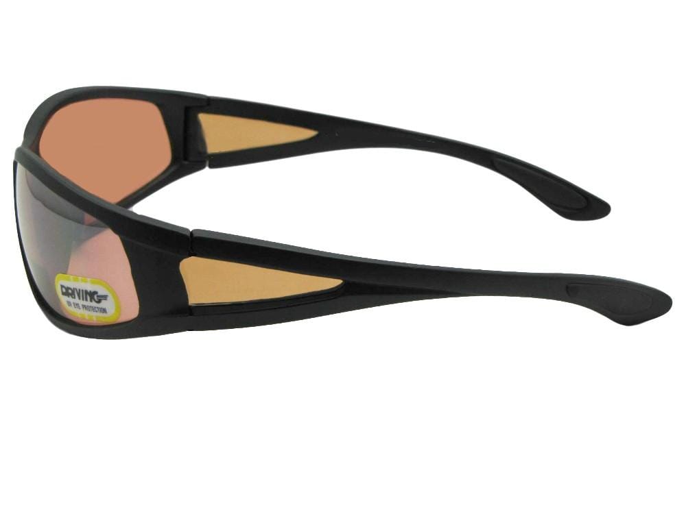 MF Patriot Motorbike Sports Wraparound Safety Glasses with Bifocal 1.5  Smoke Lens | Specs4Sports