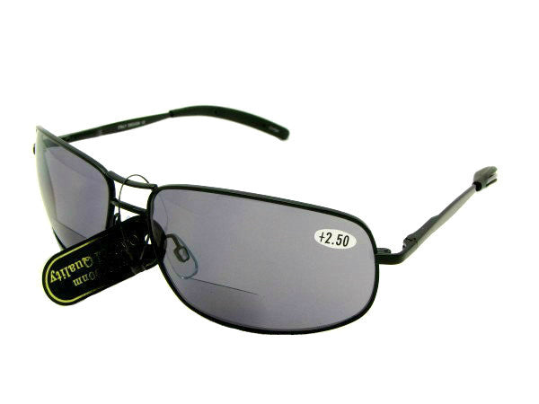 Style B36 Pewter Frame Gray Lenses