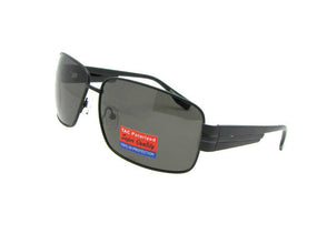 Style PSR77 Polarized Sunglasses For Men Black Frame Gray Lenses