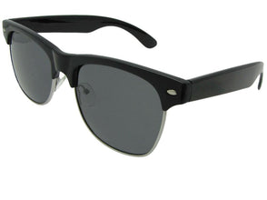 Style PSR24 Polarized Sunglasses Black Frame Polarized Gray Lenses