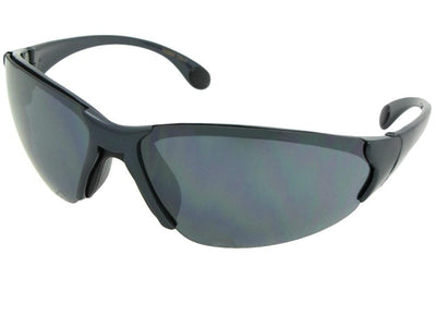 Style SR20 Casual Sport Sunglasses Flat Teal Frame Gray Lenses