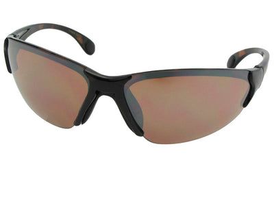 Style SR24 Casual Sport Sunglasses Tortoise Frame Amber