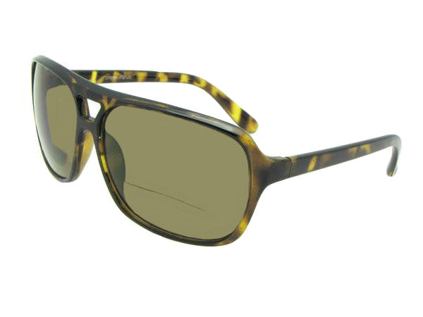 Style B13 Square Aviator Bifocal Sunglasses Square Aviator Bifocal Sunglasses